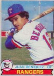 1979 Topps Baseball Cards      478     Juan Beniquez